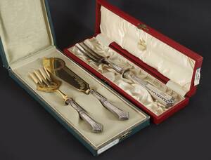 Serveringsbestick 3st, silver