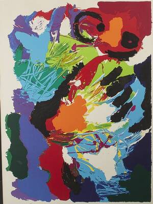 Färglitografi, Karel Appel 1921-2006