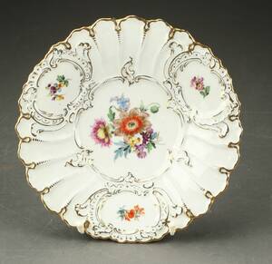 Meissen, tallerken i porcelæn, F152