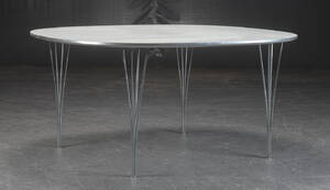 Piet Hein og Bruno Mathsson, Supercirkel spisebord.