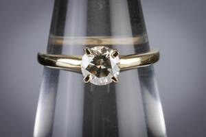 Brillantring - ca. 0.65 ct.