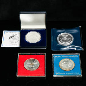 MINNESMYNT, 4st, silver