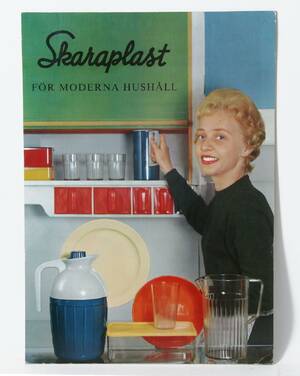 Reklamskylt i papp, Skaraplast
