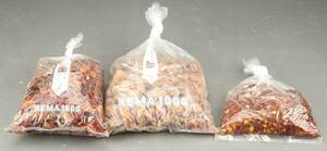 Samling upoleret rav 3160 g