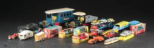 Samling modelbiler, Lesney, Corci, Tekno Schuco mm. 24