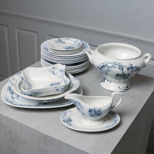VILLEROY BOCH, servis för 6 personer, 1900-talets första del