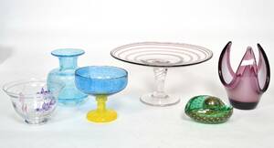 Färgat glas 1900-tal