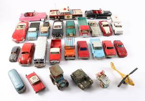 Samling blik biler 27