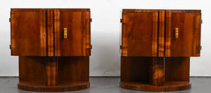 Paret sängbord, Art Deco 2