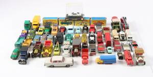 Samling legetøjsbiler Tekno, Lego, Matchbox, Husky, Lesney 56