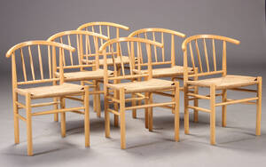Ole Erik Jørgensen spisestole 6