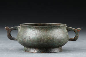 Kinesisk røgelseskar af bronze, antagelig Ming