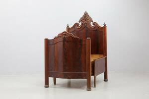 IMPERIALSÄNG, mahogny, 1800-tal