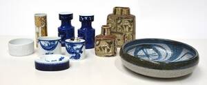 Bjørn Wiinblad Rosenthal. Kgl. P., Søholm. En samling porcelæn, fajance og stentøj10