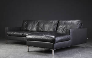 Eilersen. Tre-pers. sofa med chaiselong, model Odense