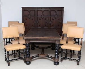 Matsalsmöbel i barockstil, 193040-tal 10