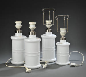 Sidse Werner for Holmegaard. Fire Apoteker bordlamper 4