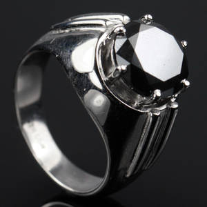 Herre ring ca. 5.10 ct.