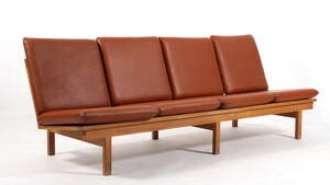 Børge Mogensen. Fire-pers. sofa, model 2209