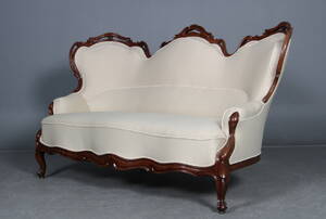 Nyrococo sofa ca. 1870.