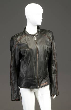Harley Davidson. Læderjakke til dame Str XL